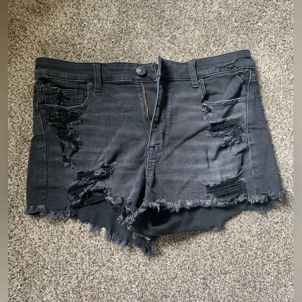 COPY - American Eagle Black Jean Shorts